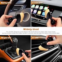 Vidspl Car Interior Duster Detailing Brush Set Cleaning Gel Kit, Soft Microfiber Towels Dash Vent Dusting Car Slime Putty Detailing Brushes Accessories Tools for Car Decoration Auto Truck SUV RV — image 5