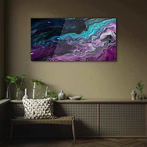 Impression sur verre acrylique de qualite Waves Graphics 100x50cm