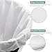 Bellamei Brew Bags Extra Large Reusable 2 Pack 250 Micron Fine Mesh Bag for Fruit Cider Apple Grape Wine Press Drawstring Straining Brew in a Bag (2 pack-22