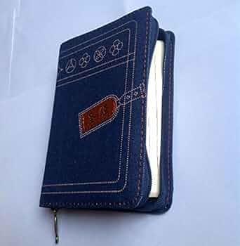 圣经Holy Bible (和合本中文) (64开本) (牛仔布面拉链) (便携