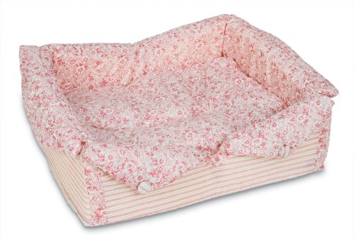 Petmate Classic Lounger Pet Bed Pampered Pink
