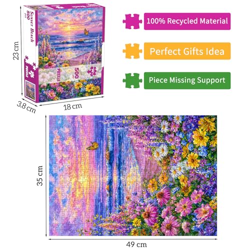 Puzzle Sunset Beach 14+ Anos miniatura 2