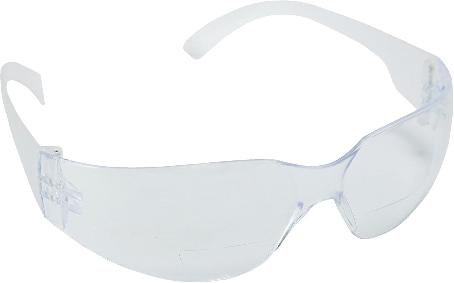 Cordova EHF10S15 Bulldog Readers Frosted Clear Frame, Clear Lens, 1.5 Diopter