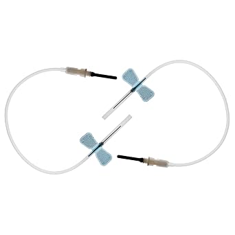 Butterfly Needles,Collection Needle,Individual Packaging for Laboratories and Pets Veterinary 100PCS, 23