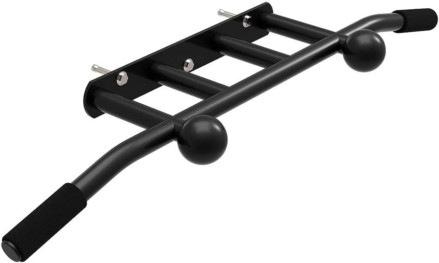 AGYH Wall-Mounted Chin, Horizontal Bar with Finger Strength Training Ball, Exercise Equipment for Indoor Home Gym, Safe Load 300KG