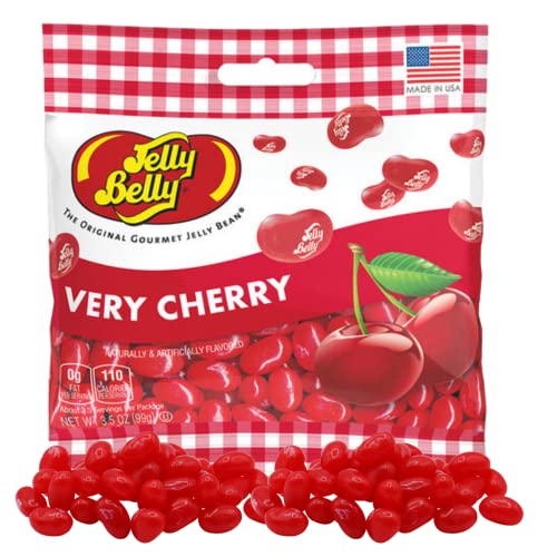 Jelly Bean Very Cherry And Dr Pepper Mix, Soda Flavored Gourmet Chewy Candy For Boys Or Girls, Shareable Candies, Pack Of 2, 3.5 Ounces Each #TOP1