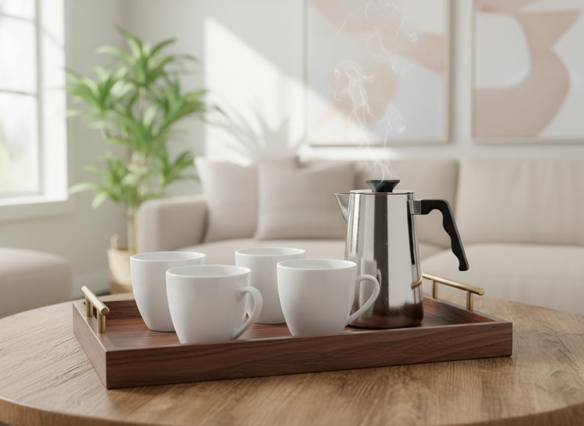 LISSEK 12 Stück Kaffeetassen 200 ml mit Henkel aus Keramik Tassen für Heißgetränke Arbeit Büro 12er Set weißer Henkel weiße Serie
