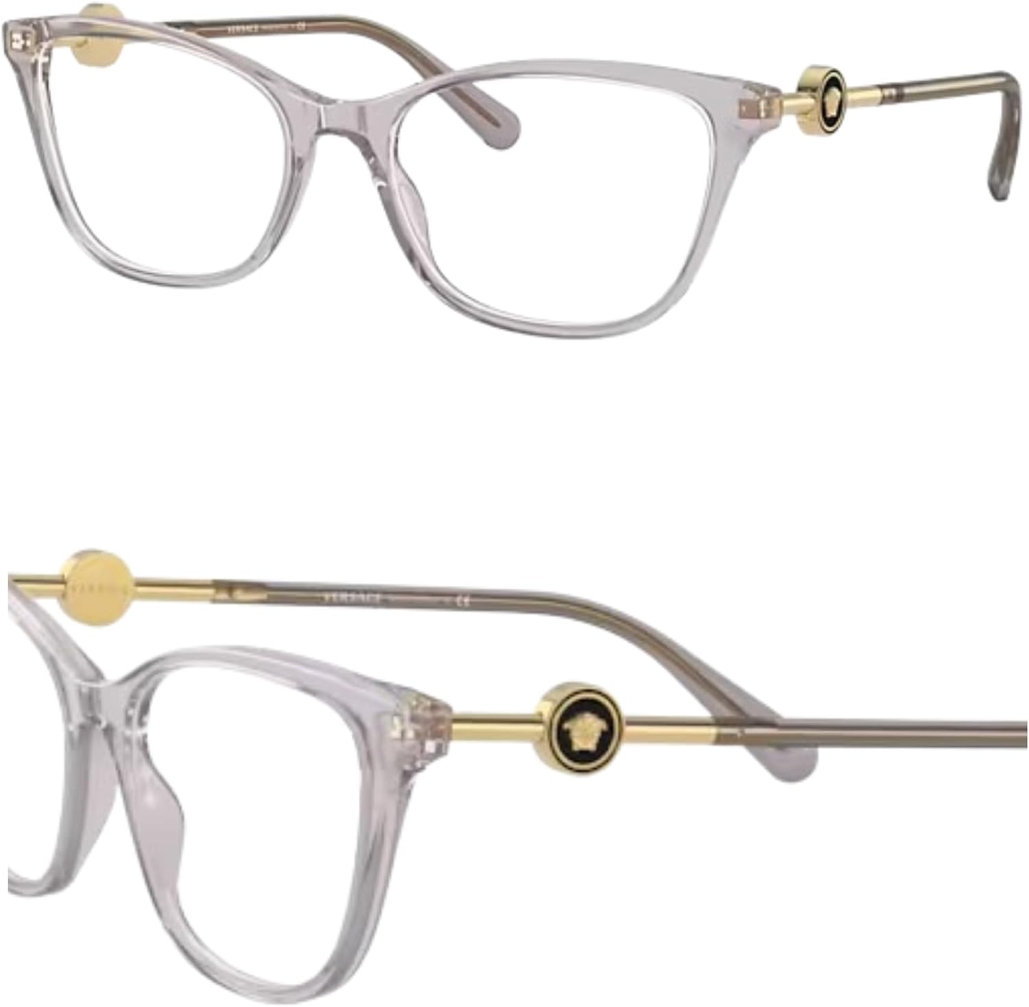Versace VE3293 Medusa CAT EYE Shape Eyeglass with Luxury Eyewear kit