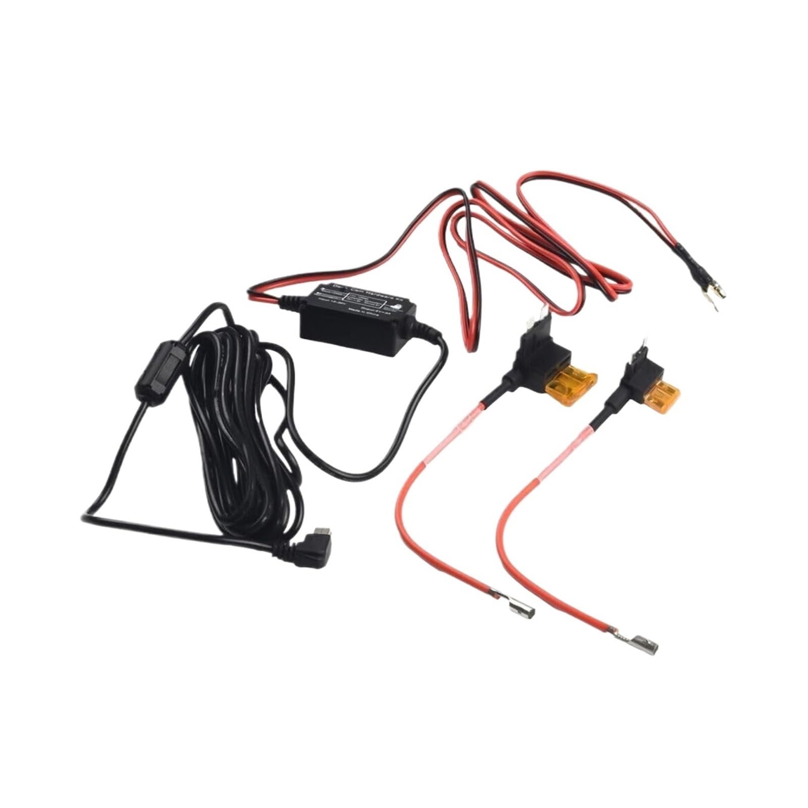 Kit de fusibles pour caméra embarquée DVR câble alimentation auto