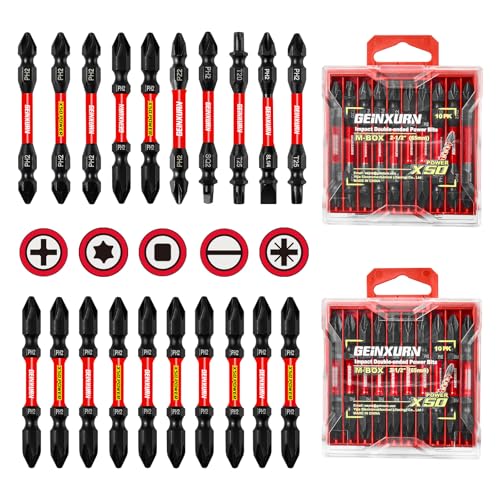 Geinxurn 20Pcs Impact Double End Set