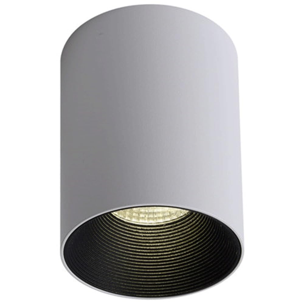 7/12W Round Downlight LED Surface Mounted Ceiling Light Color Selectable 3000K | 4000K | 6000K Daylight for Home(7W,3000K Warm Light)