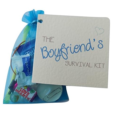 Boyfriend Novelty Survival Kit. Love Token, Christmas, Valentines Day, Keepsake Gift Cover