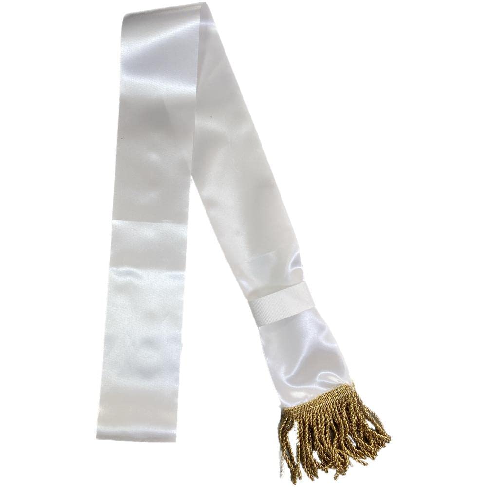 Fascia Personalizzabile Con Stampa Fasce Con Frange Oro Per Premiazioni Addio Nubilato Sindaco Miss Mister Italia Festa PS 37777
