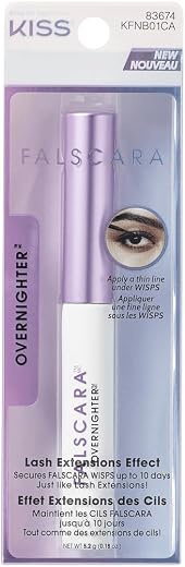 Kiss Falscara Eyelash Overnighter 0.18 Ounce