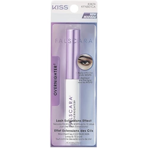 Kiss Falscara Eyelash Overnighter 0.18 Ounce