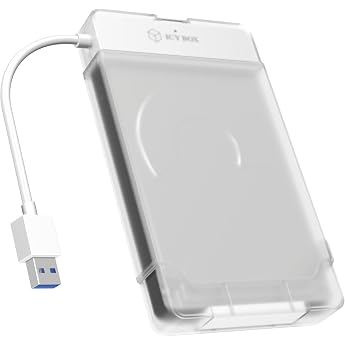 Icybox IB-AC703-U3 2.5-Inch USB 3.0 Hard Disc Enclosure - White