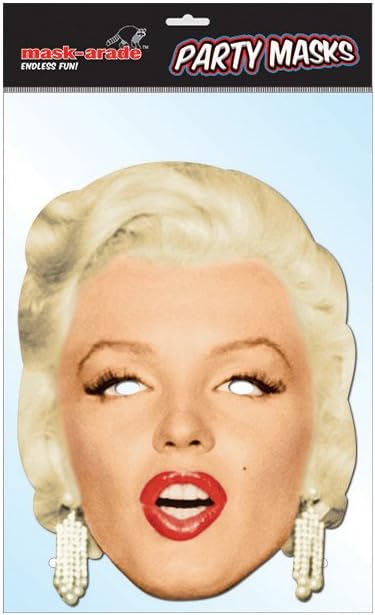 Marilyn Monroe Diamonds Celebrity Face Mask