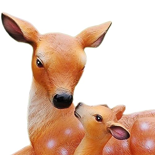 Statue de biche originale pour jardin et décoration cour - 3