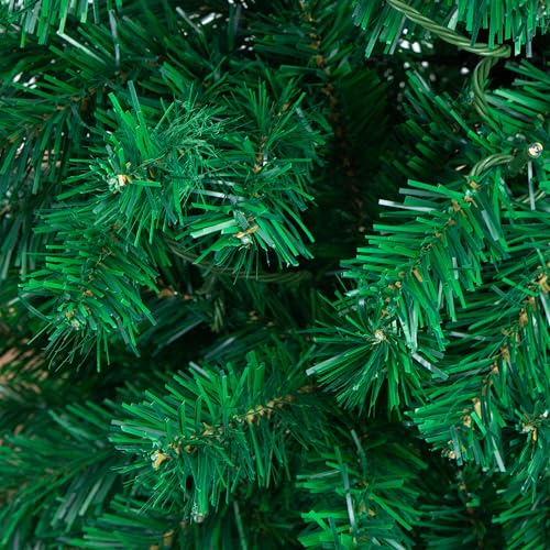 Nearly Natural 8ft. Pre-Lit Artificial Holiday Green Christmas Pine Archway with 650 Multifunction Warm White LED Lights by Nearly Natural - Image 3