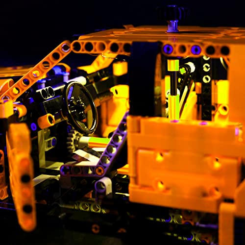 Fernbedienung LED Beleuchtung Licht-Set für Lego 42126 Technic Ford F-150 Raptor Pick-Up-Truck Modell, Kompatibel Mit… – Bild 6