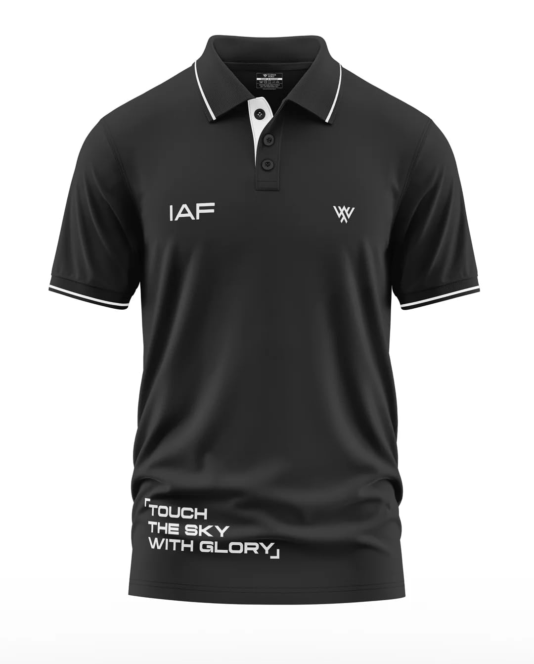 warriorworld Mens Pure Cotton Polo T-Shirt for Men 270 GSM Breathable Fabric Stylish Regular Fit Polo Collar Tee Durable Everyday Casual Wear-picture-34