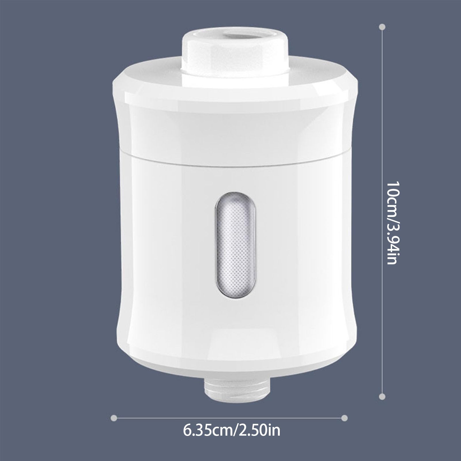 Cartucce filtranti per doccia con perline C – design di facile sostituzione previene l'accumulo di calcare per una cura più sana della pelle e dei capelli