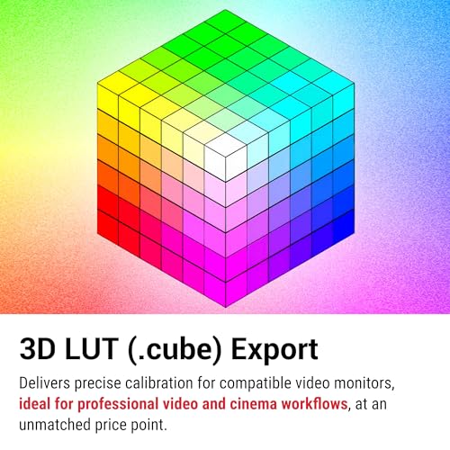 datacolor SpyderPro - Monitor Calibration Up to 12000nits, 3D LUT Capability, Device Preview Plus, Content Credentials (C2PA), and Light Meter Integration