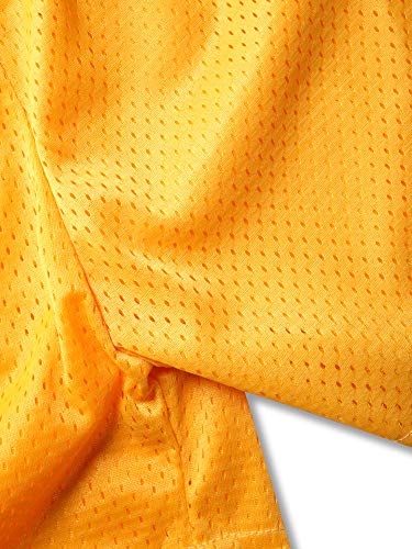 Hat and Beyond Mens Lightweight Basic Mesh Solid Basketball Jersey Workout Fitness Gym Shorts4