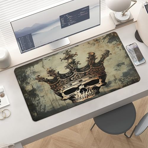 Mouse Pad Grande VstaDank Elegante Calavera Corona miniatura 6