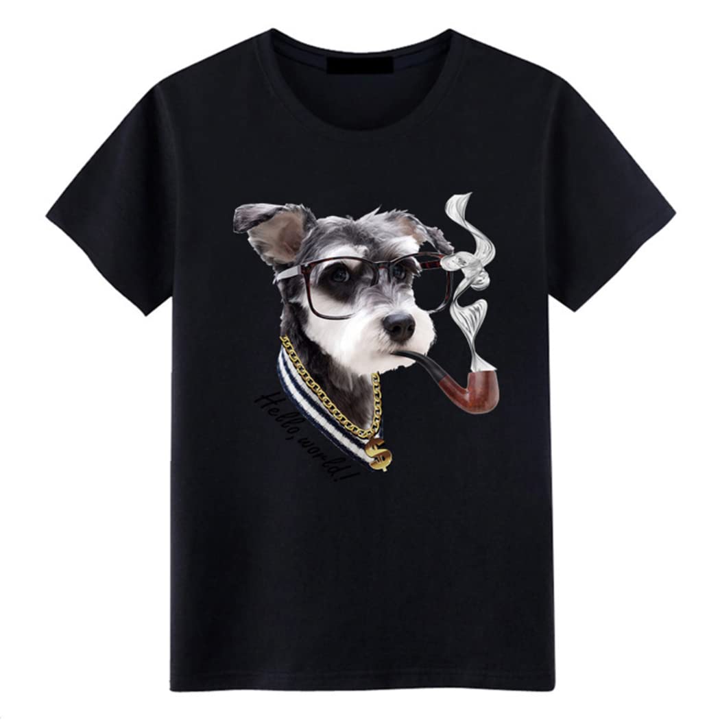 Magliette Divertenti Camicie per Uomo Cotone Estivo 100% Modello di Stampa T-Shirt Casual Personalizzata S-5XL