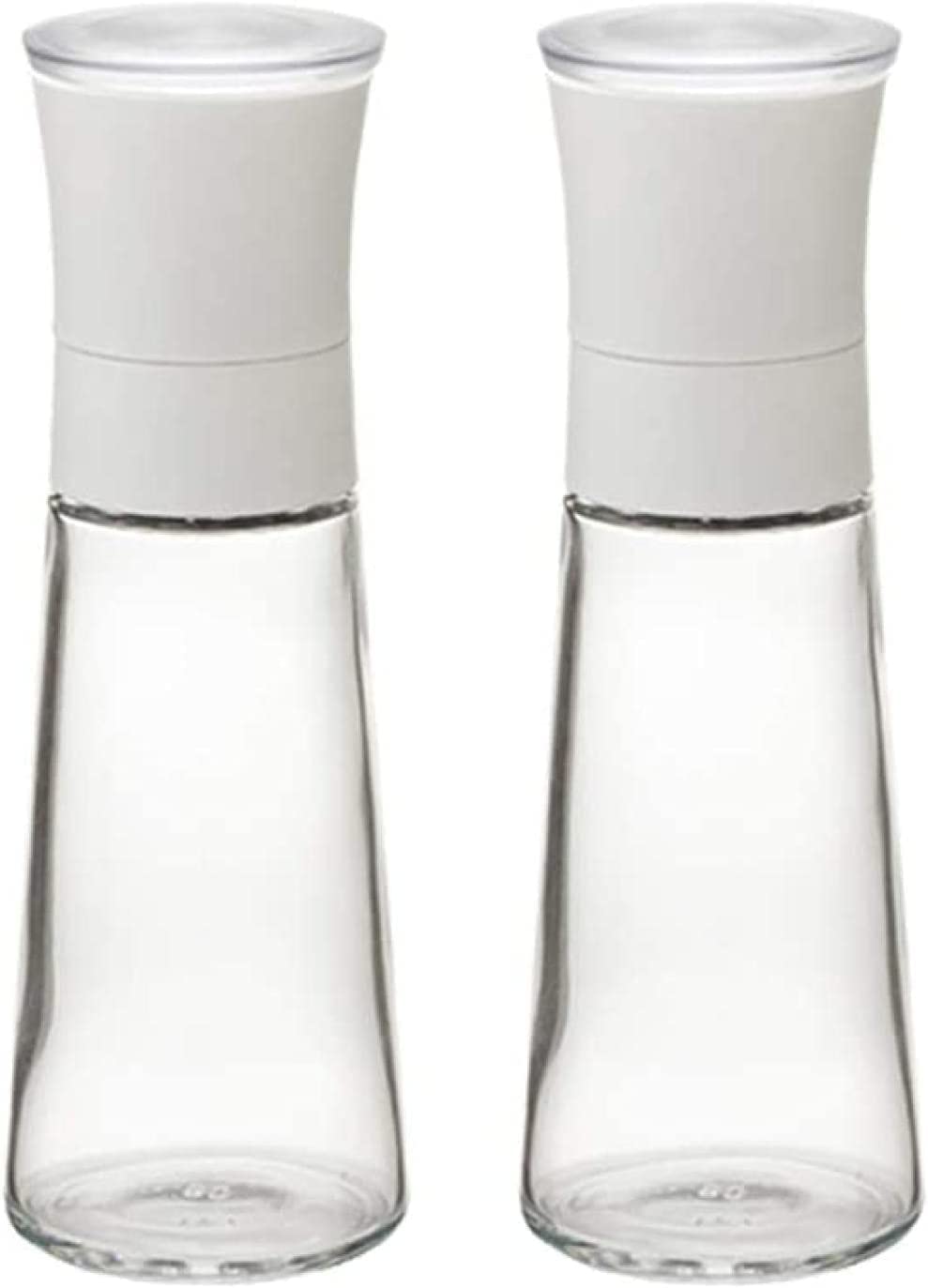 SKUZA Macina Sale e Pepe, Set macina Pepe Macina Sale e Pepe-Macina Pepe in Ceramica-Macina Sale Nero Macina Sale e Pepe (Nero) (Color : Wit)