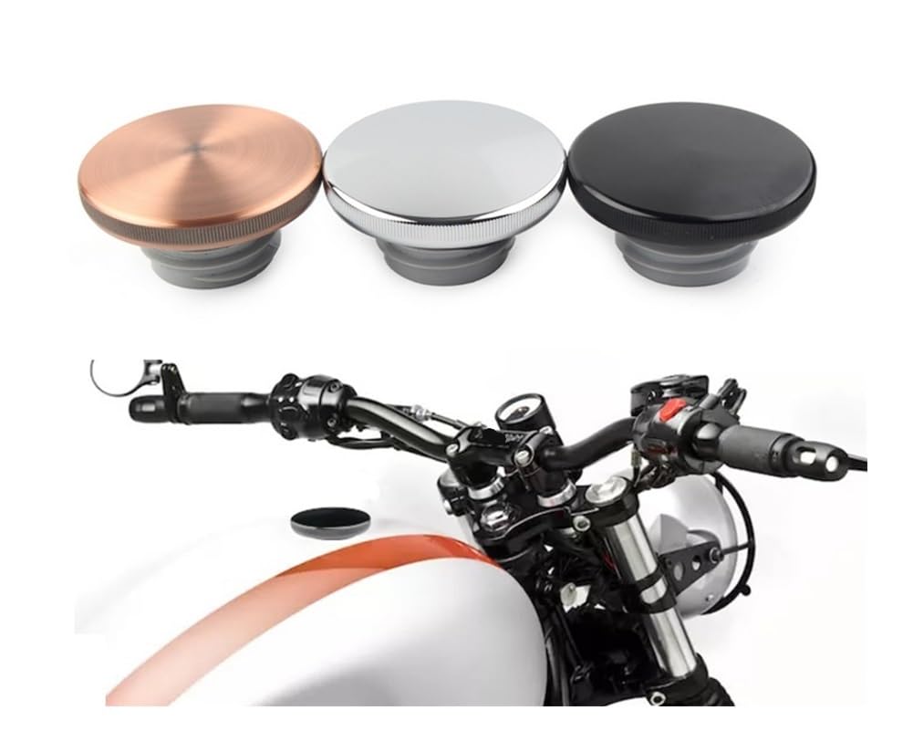 Tappo Serbatoio Carburante Tappo Serbatoio Carburante Per Moto, Con Sfiato, Copertura Olio Per Scrambler Per Bonneville T100 T 120 Thruxton 900 Se 2001-2021(2)