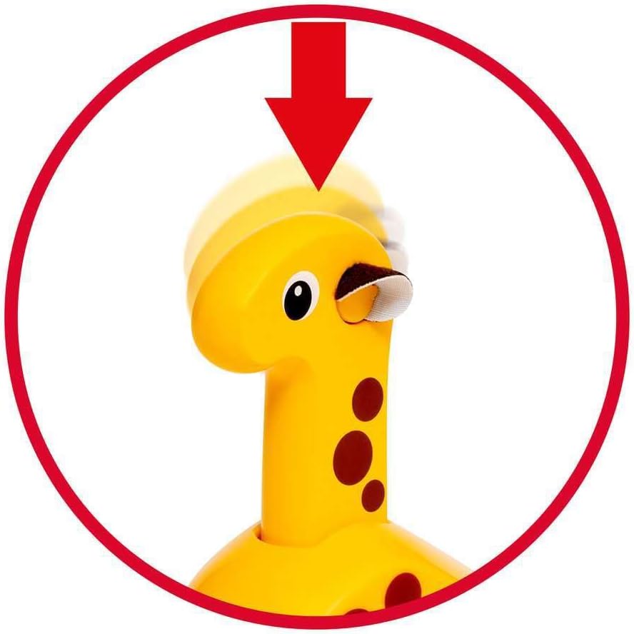 BRIO 30229 Push & Go Giraffe | The Perfect Playmate for Your Toddler