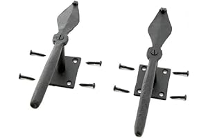 Renovators Supply Manufacturing 7" Shutter Dogs: Classy Home Security at Your Fingertips