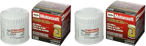 Motorcraft Filtro de aceite FL-820-S (paquete de 2)