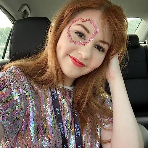 Paminify Pink Face Glitter Gel,Singer Concerts Music Festival Rave Accessories,Mermaid Body Glitter Gel,Self-Adhesive Liquid Sequins Glitter Face Eye Lip Hair Makeup,Sparkling Chunky For Women,50Ml #TOP1