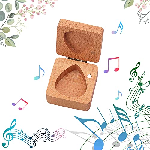 pandahall Boîte de Rangement pour médiator de Guitare, Étui à médiator en Bois Conteneur à médiator Accessoires de… - Les Beatles, Paul McCartney, John Lennon, RIngo Starr, George Harrison pandahall Boîte de Rangement pour médiator de Guitare, Étui à médiator en Bois Conteneur à médiator Accessoires de… – Image 6