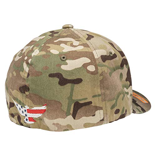 Officially Licensed Green Multicam Stealth Cap Fitted Flexfit Hat