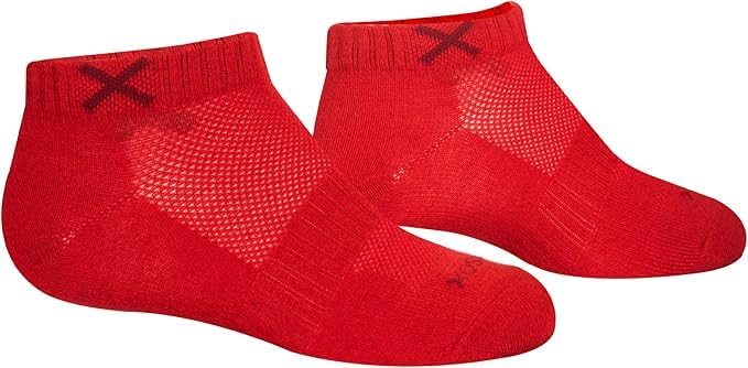 Image of Odd Sox - Basix Heather Athletic Ankle Socks - Performance Comfort Cotton Cushioned Breathable Arch Support - Unisex Sizing