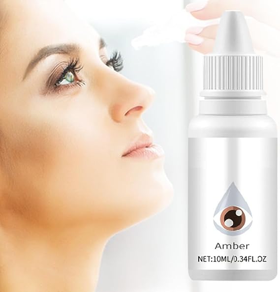 Eye Color Changing Drops Fancy Eye Drops Advanced Lighten Eyes Liquid (Brown)