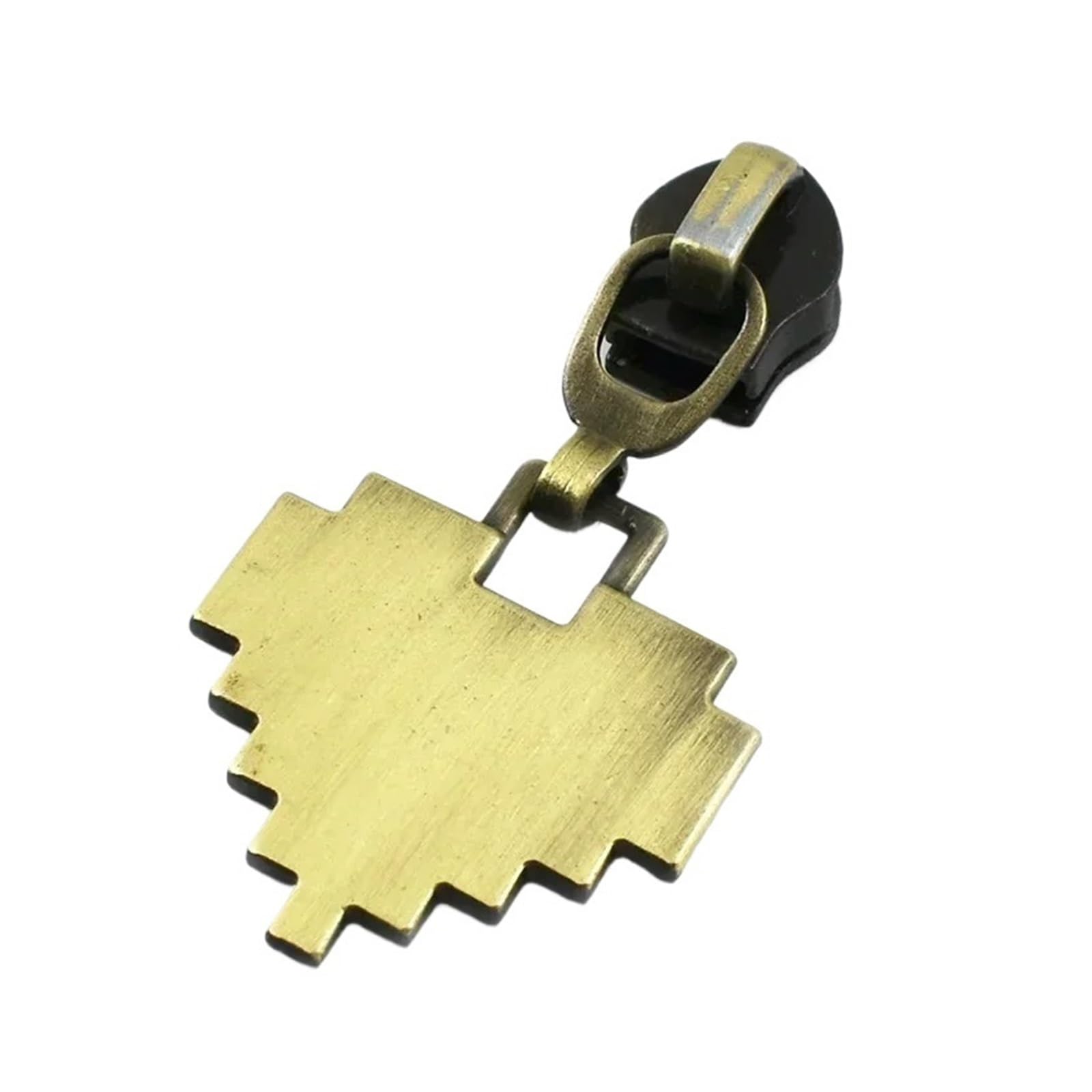 10 Cursori for Cerniere 5# for Borse for Indumenti Con In Nylon, Sostituiscono I Kit Di Riparazione Della Testa Dell'estrattore Accessori Hardware Fai Da Te(XP072-Brass)