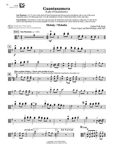 Latin Philharmonic: Latin Dance Tunes for the String Orchestra (Viola), Book & CD (Philharmonic Series) - Image 7