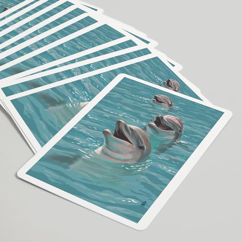 Lantern Press Naipes Póker 52 cartas para adultos miniatura 5
