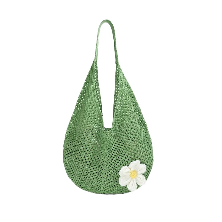 Bolso de Crochet para Mujer, Tote de Playa de Verano miniatura 1