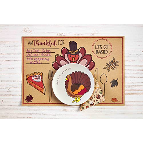 Set de table Thanksgiving Mud Pie pour protéger et décorer facilement - 3
