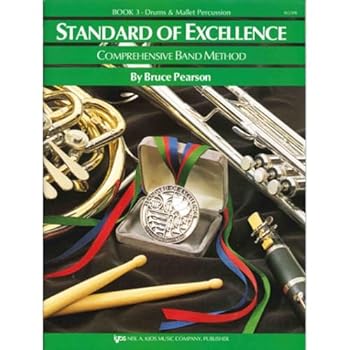 Paperback W23PR - Standard of Excellence Book 3 - Drums and Mallet Percussion Book