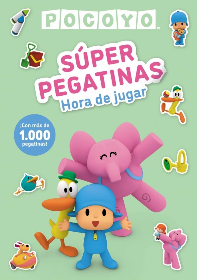 Pocoyó. Actividades   Súper pegatinas. Hora de Jugar. ¡Con más de 1.000 pegatinas! (Altea)