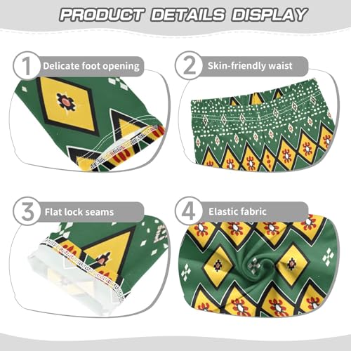 Toddler Girls Leggings Printed Yoga Pants Leggings Patola Design Bandhani Design for Kids3