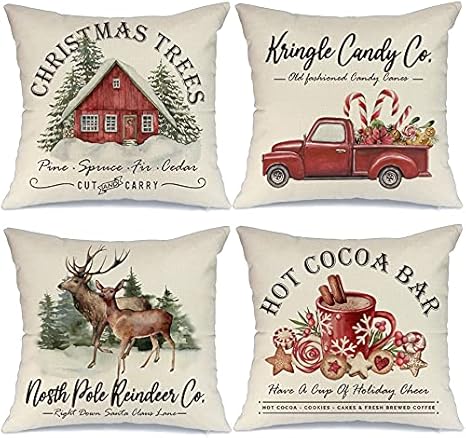 holiday pillows amazon