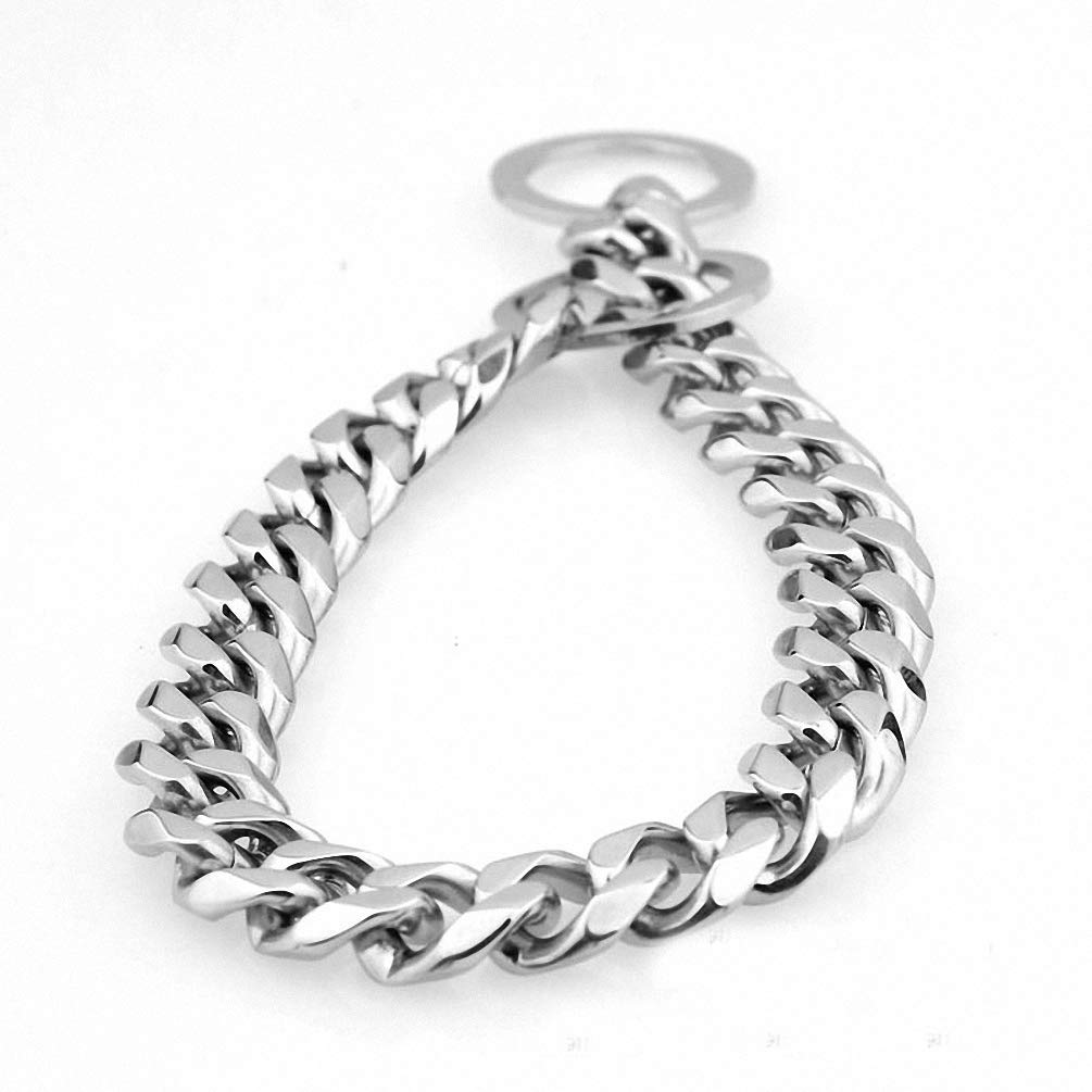 Collier étrangleur pour grand chien en acier robuste idéal pour stopper les tractions